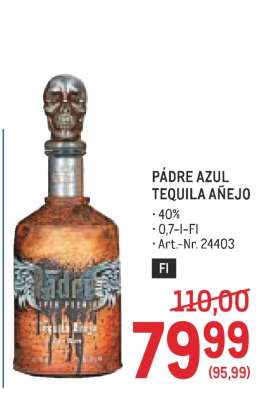 Pádre Azul Tequila Añejo