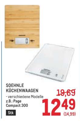 SÖHNLE KÜCHENWAAGEN