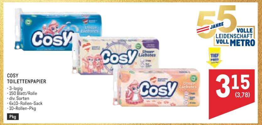 Cosy Toilettenpapier