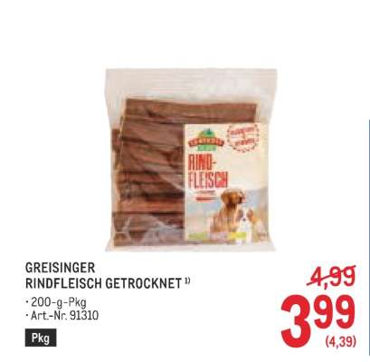 GREISINGER RINDFLEISCH GETROCKNET