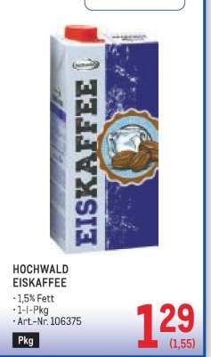 HOCHWALD EISKAFFEE