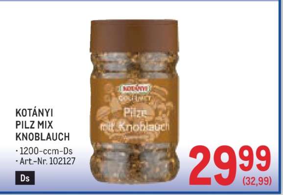 KOTÁNYI PILZ MIX KNOBLAUCH