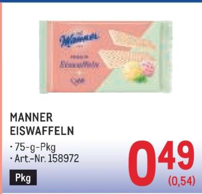MANNER EISWAFFELN
