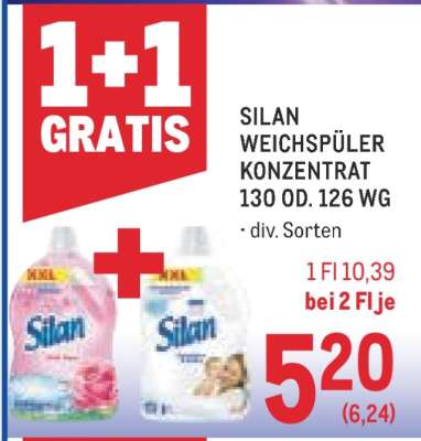 SILAN WEICHSPÜLER KONZENTRAT