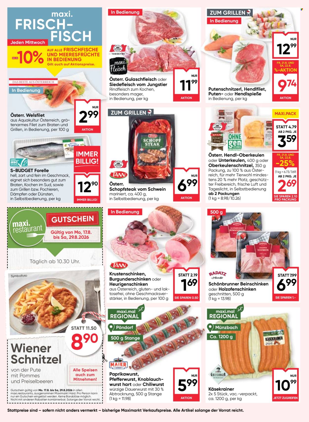 Angebote Maximarkt - 20.8.2026 - 26.8.2026. Seite 8