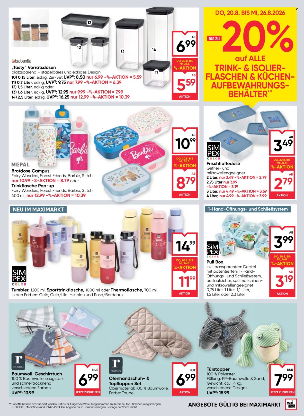 Angebote Maximarkt - 20.8.2026 - 26.8.2026. Seite 19