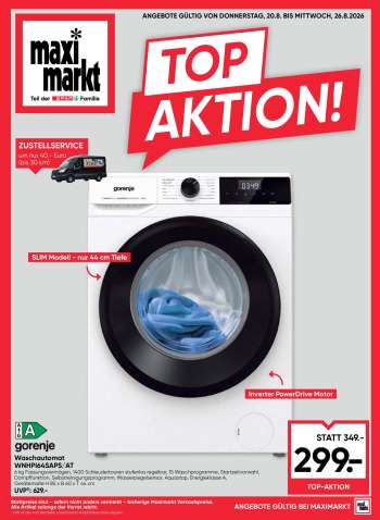 Angebote Maximarkt - 20.8.2026 - 26.8.2026.