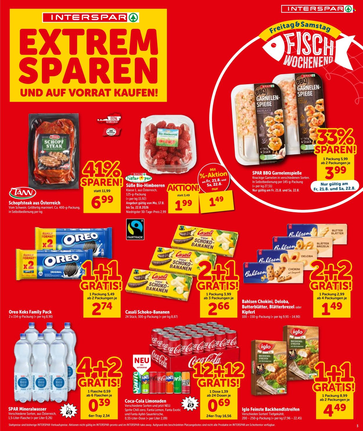 Angebote INTERSPAR - 20.8.2026 - 26.8.2026. Seite 3
