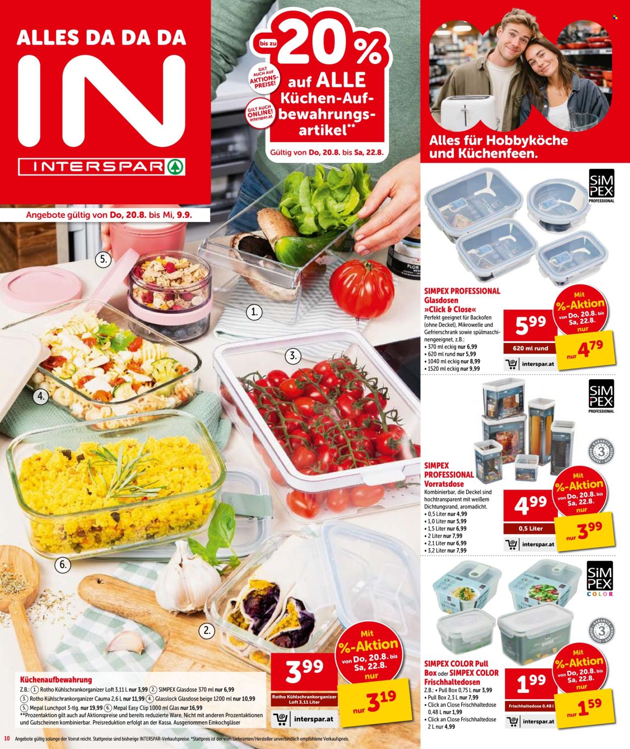 Angebote INTERSPAR - 20.8.2026 - 26.8.2026. Seite 10