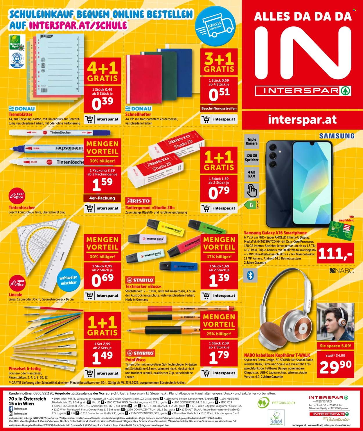 Angebote INTERSPAR - 20.8.2026 - 26.8.2026. Seite 16
