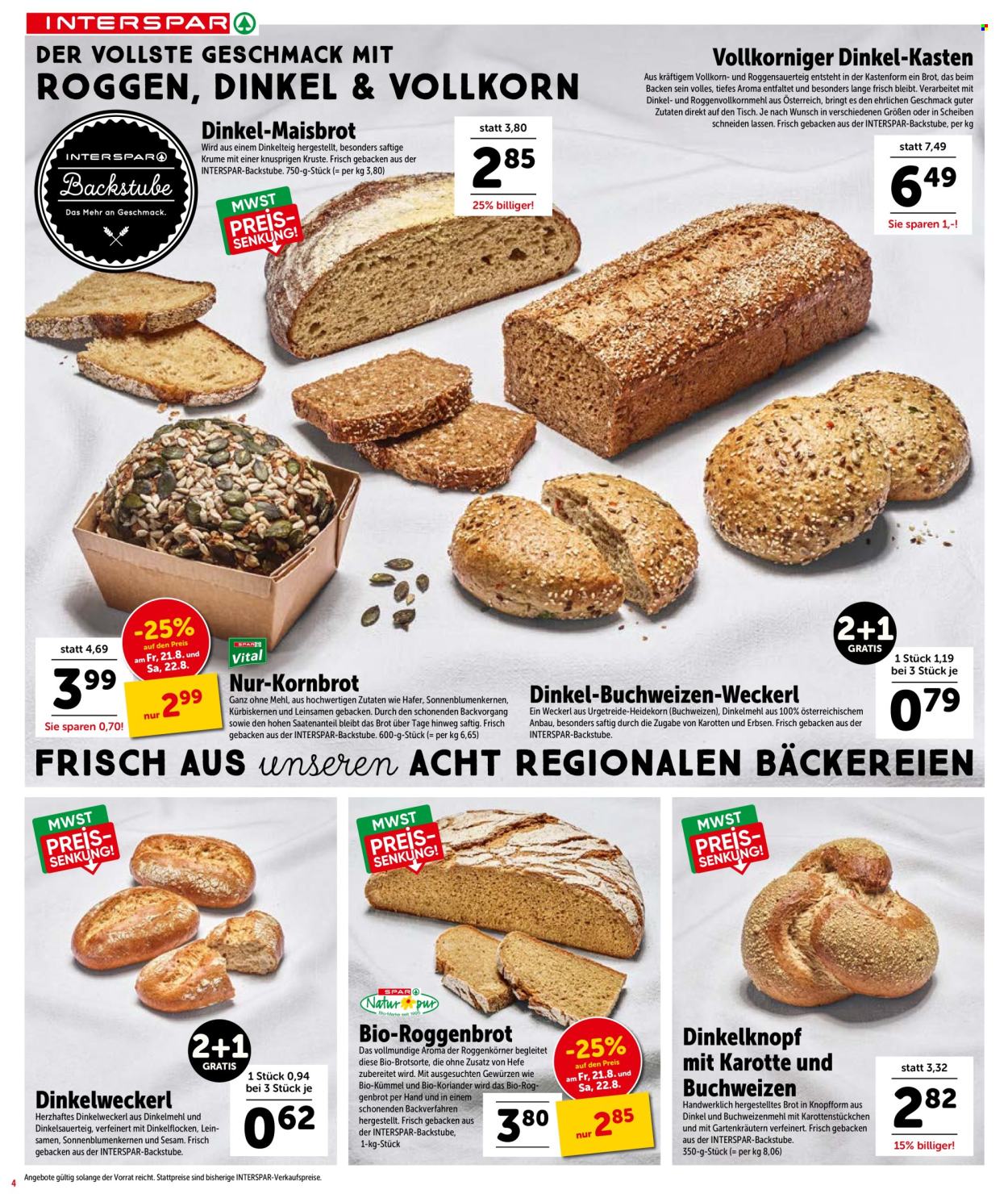 Angebote INTERSPAR - 20.8.2026 - 26.8.2026. Seite 4