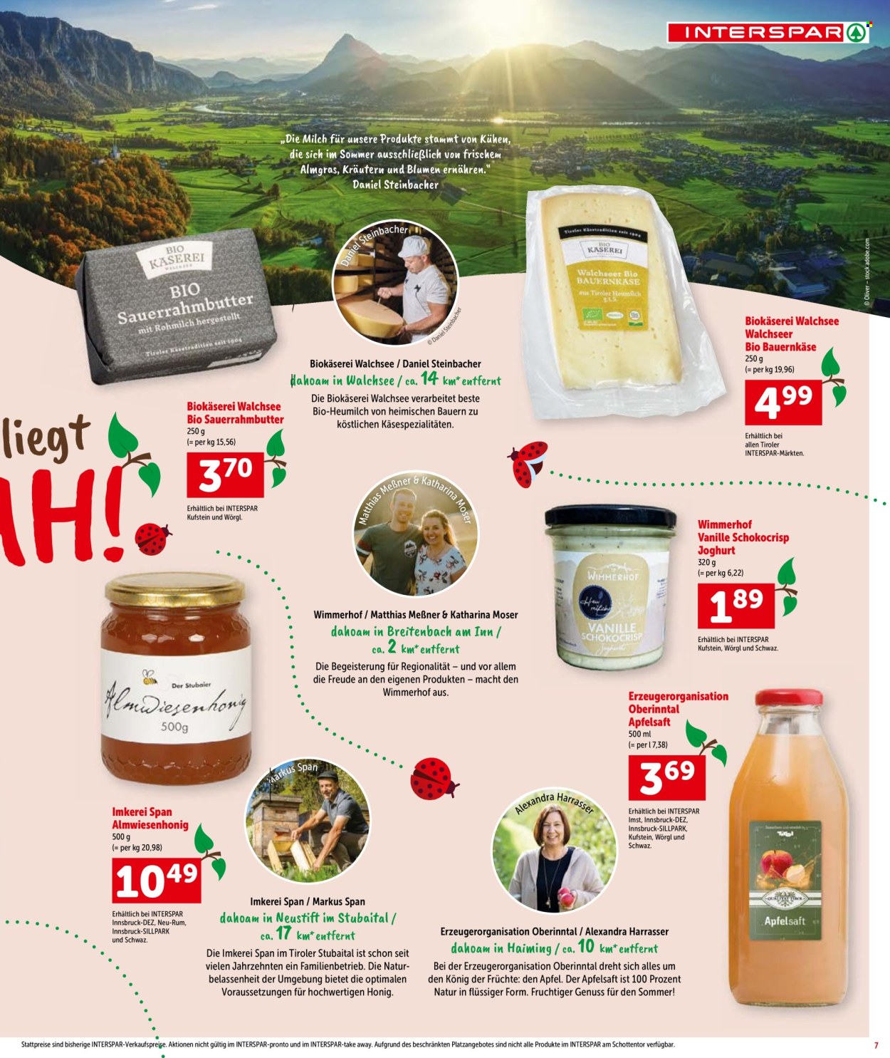 Angebote INTERSPAR - 20.8.2026 - 26.8.2026. Seite 7