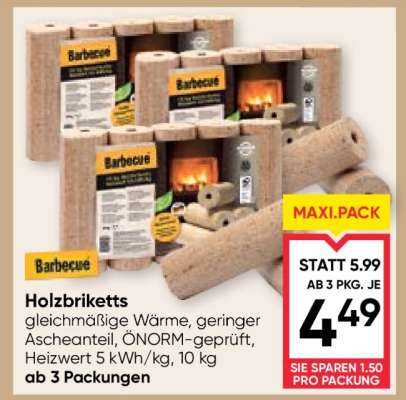 Holzbriketts