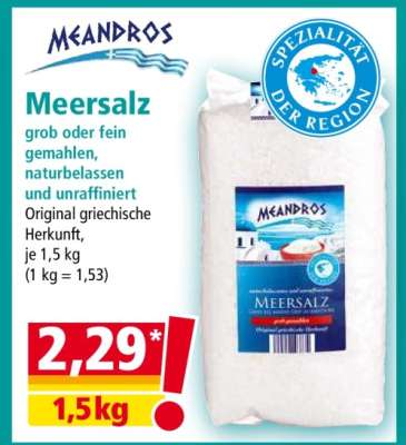 Meandros Meersalz