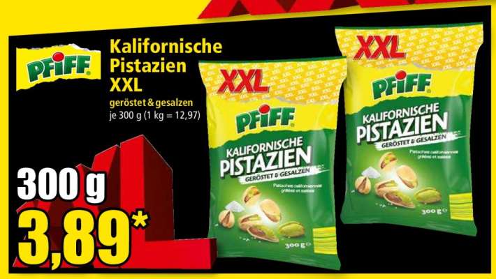 Pfiff Kalifornische Pistazien XXL