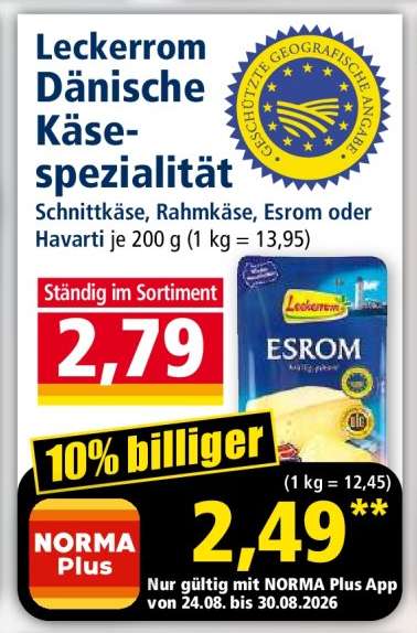 Leckerrom Dänische Käsespezialität