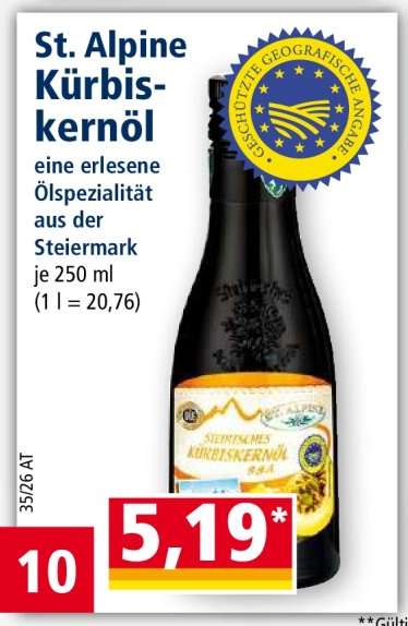 St. Alpine Kürbiskernöl