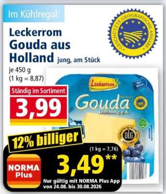 Leckerrom Gouda aus Holland