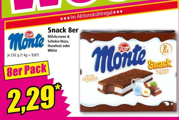 Monte Snack 8er
