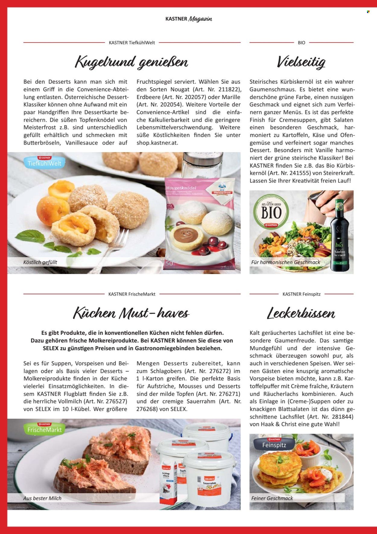 Leták KASTNER. Strana 2