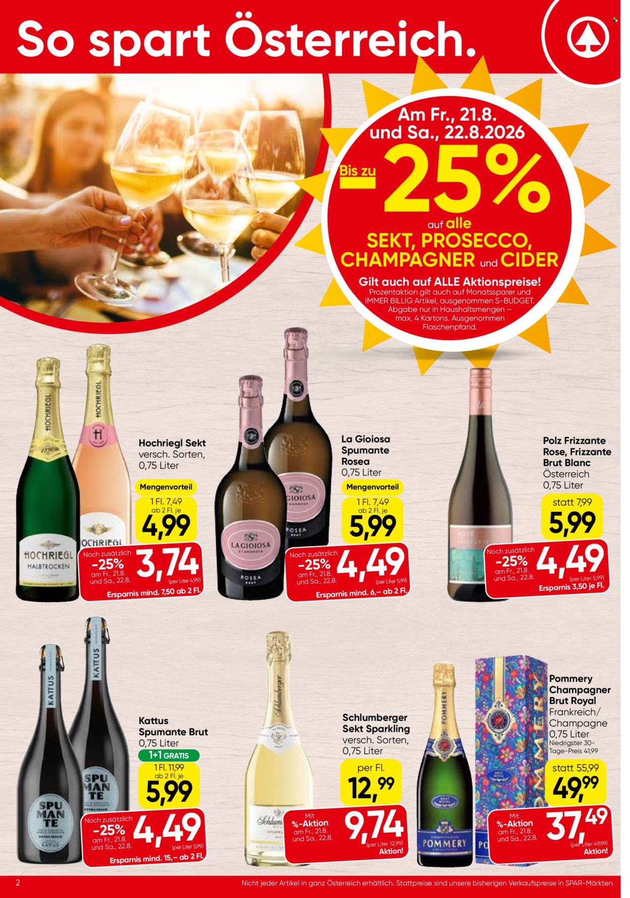 Angebote SPAR - 20.8.2026 - 26.8.2026. Seite 2