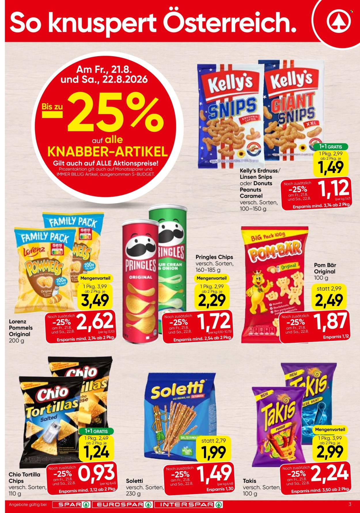Angebote SPAR - 20.8.2026 - 26.8.2026. Seite 3
