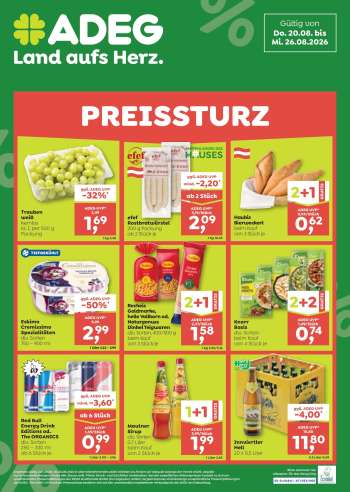 Angebote ADEG - 20.8.2026 - 26.8.2026.