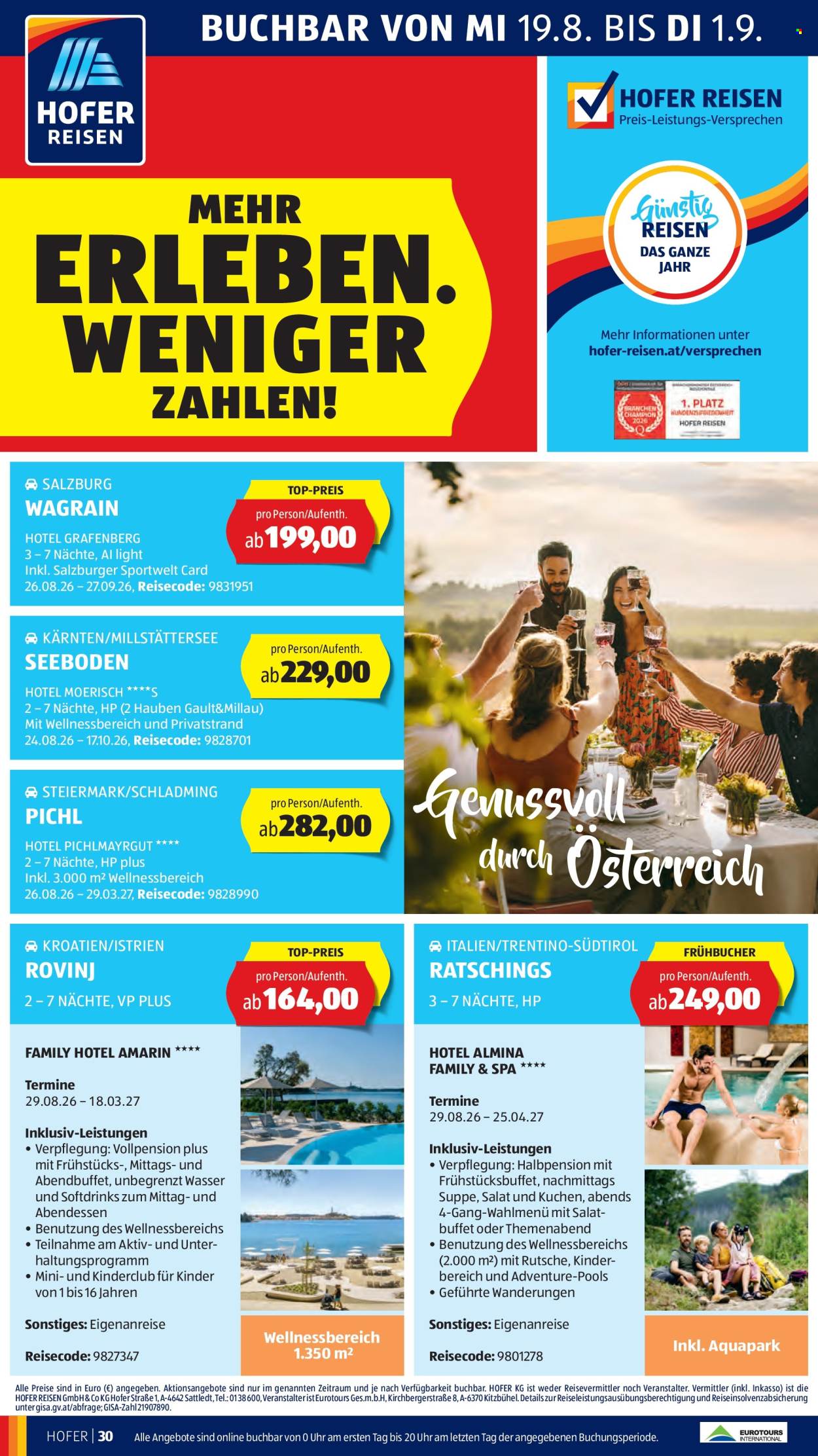 Angebote Hofer - 21.8.2026 - 27.8.2026. Seite 42