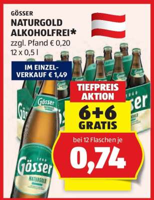 Gösser Naturgold alkoholfrei