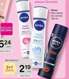 Nivea Deo Spray div. Sorten