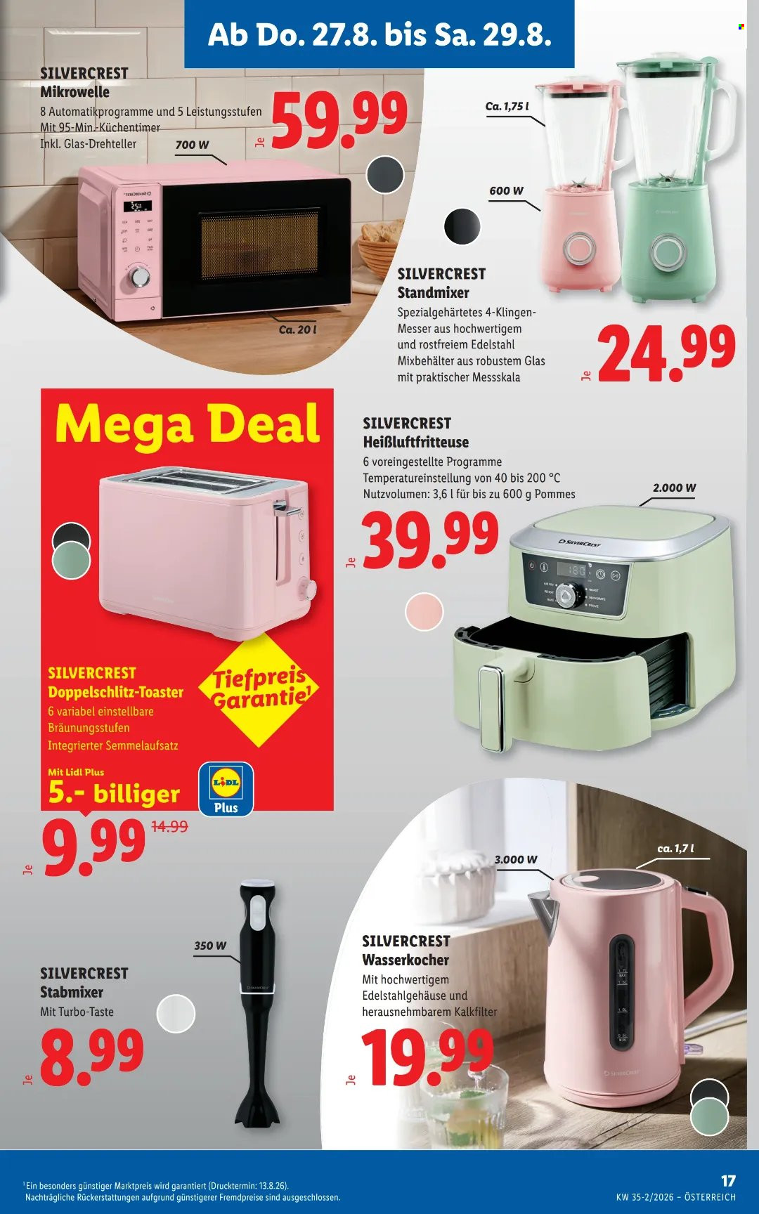 Leták Lidl - 27.8.2026 - 2.9.2026. Strana 21