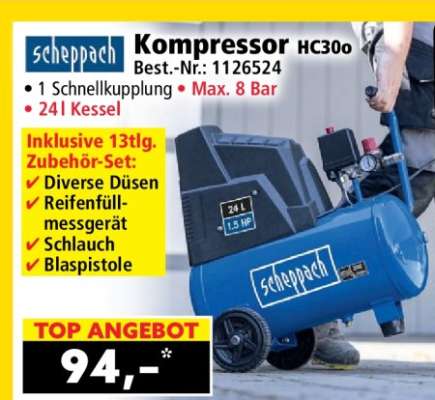 scheppach Kompressor HC30o