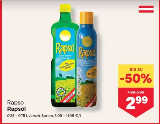 Rapso Rapsöl
