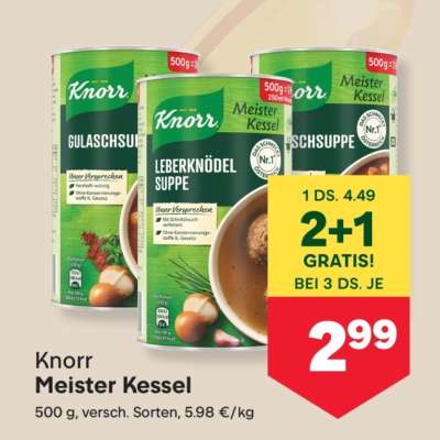 Knorr Meister Kessel
