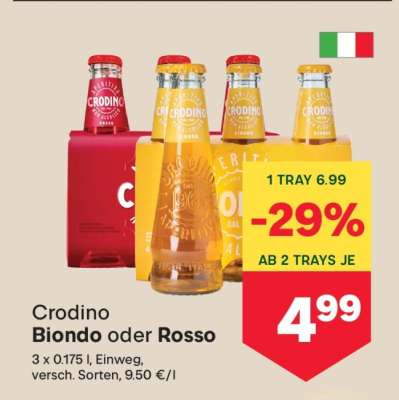Crodino Biondo oder Rosso