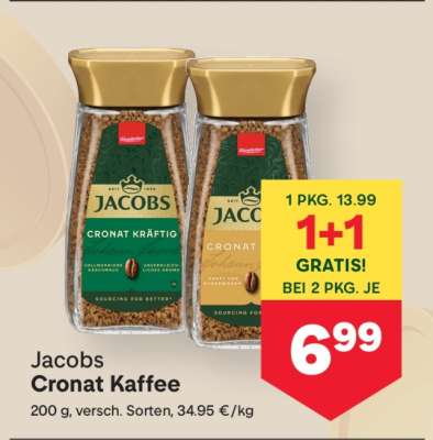 Jacobs Cronat Kaffee