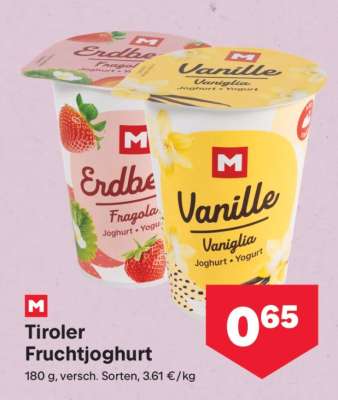 Tiroler Fruchtjoghurt
