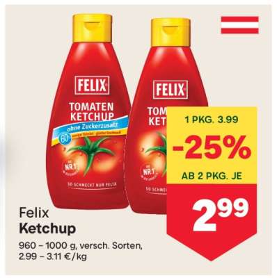 FELIX KETCHUP