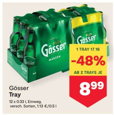 Gösser Tray