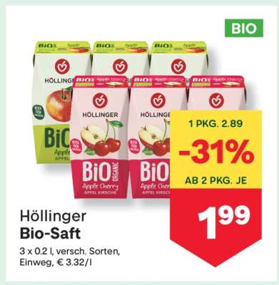 Höllinger Bio-Saft