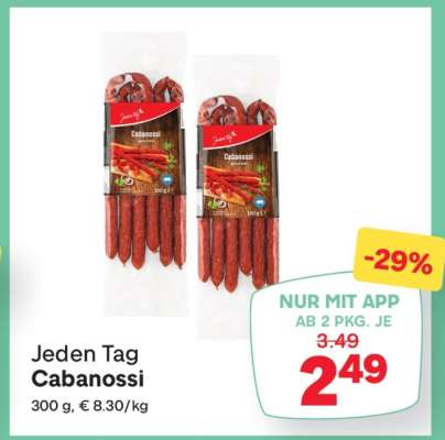 Jeden Tag Cabanossi
