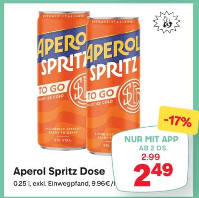 Aperol Spritz Dose