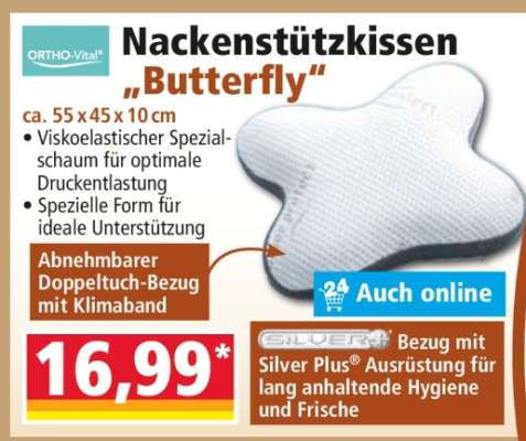 Nackenstützkissen "Butterfly"
