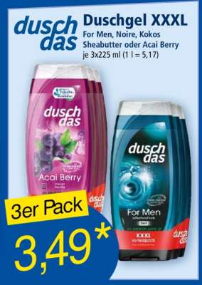 Duschgel XXXL