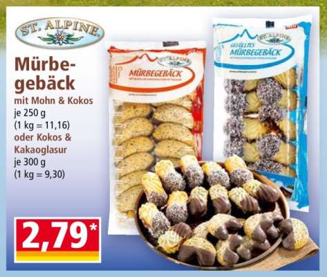 St. Alpine Mürbegebäck