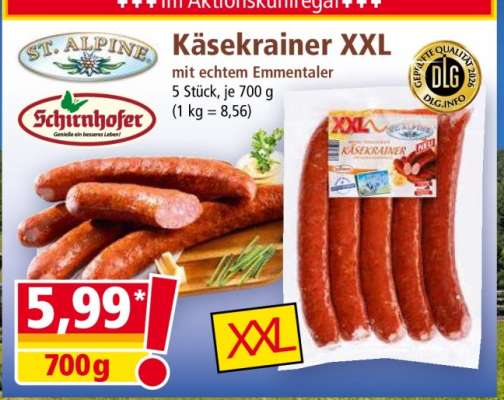 Käsekrainer XXL