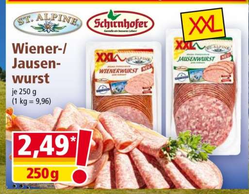 Wiener-/Jausenwurst