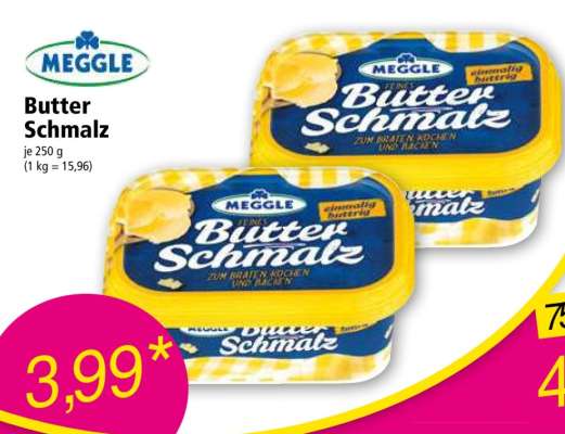 Meggle Butter Schmalz