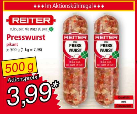REITER Presswurst
