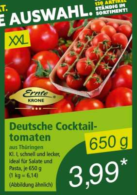 Deutsche Cocktailtomaten